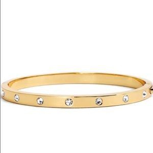 Crystal hinged bracelet